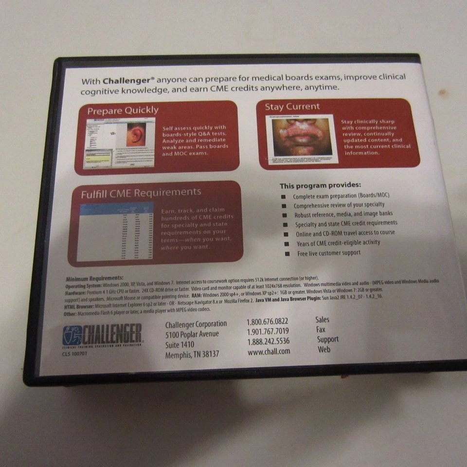 Med Challenger COMPLETE Reference And Library CD Software Medical 8.0 17 discs - Image 3 of 3