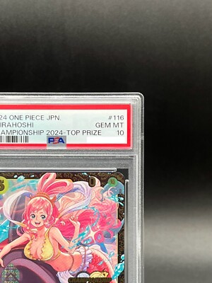 PSA 10 Shirahoshi OP03-116 Championship 2024 Top Prize ONE PIECE