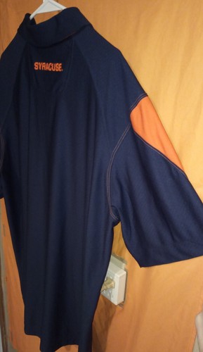 Shirt, Orangemen, Syracuse, dark blue, Men's: L, Dri-Fit, by Nike, New w/tags - Picture 11 of 16
