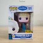 Funko Pop!: Frozen Coronation Elsa #121 2014 Hot Topic Exclusive Brand New Box