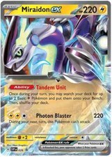 Miraidon ex  Holo Black Star Promo Pokemon TCG Card 028
