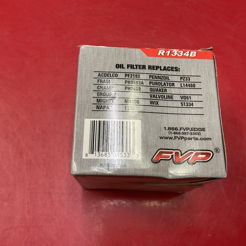 FVP Relia Guard Oil Filter, R1334B, Pack Of 6, New In Box, Free shipping - Picture 3 of 7