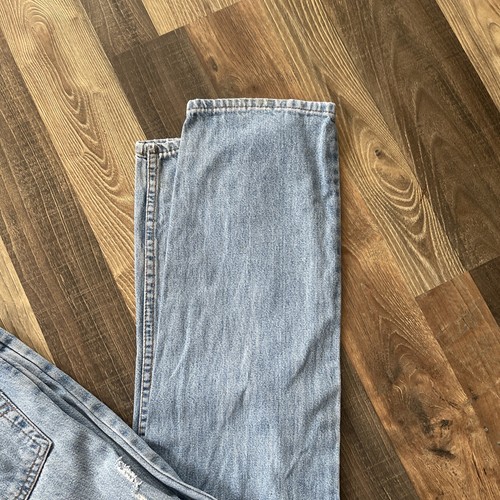 Levi's 555-1190 BIG Jeans Student W27 L31 Distressed Vintage 90's - Picture 16 of 17