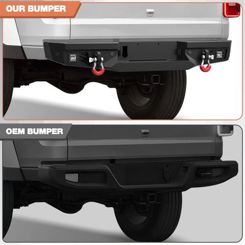 Steel Front / Rear Bumper For 2020-2025 Jeep Gladiator JT W/ Winch Plate D-rings - Bild 12 von 26