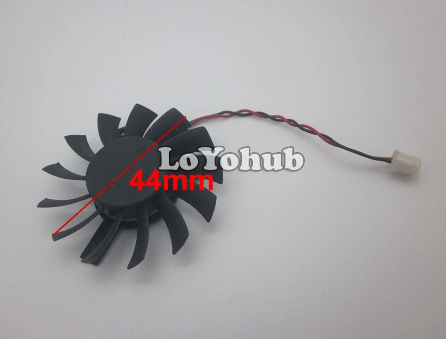 ATI graphics card fan ADDA AD0512MX-RB0 12V 0.1A RSL4510B1 - Image 4 of 4