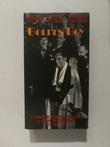 GOLDEN BOY (VHS) WILLIAM HOLDEN , ADOLPHE MENJOU  - Picture 1 of 2