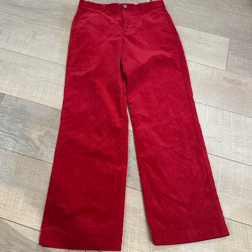 VINEYARD VINES BY SHEP & IAN YOUTH BOYS RED CORDUROY PANTS NEW SIZE 12 CLASSIC F