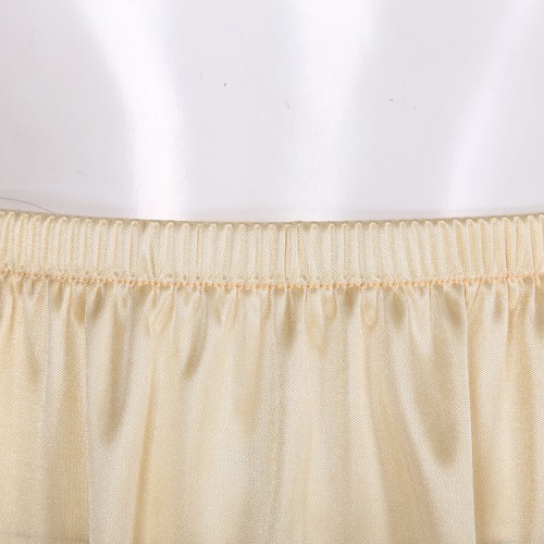 Women's Half Slip Underskirt Petticoat Lingerie Satin Skirt For Under Dresses - Picture 82 of 166