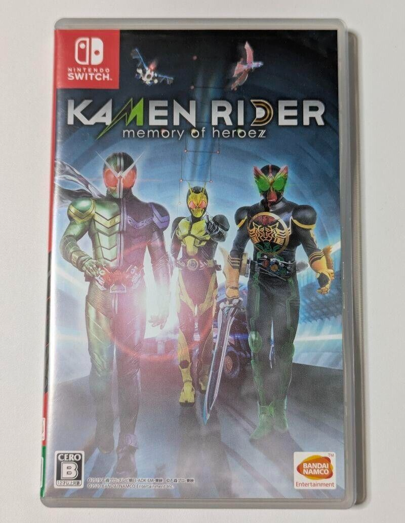 Kamen Rider Memory of Heroez Nintendo Switch Japanese ver Tested