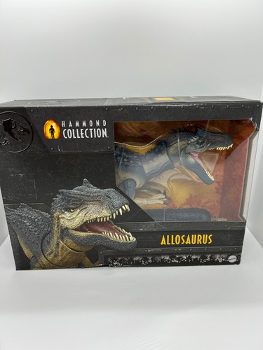Mattel Jurassic World Hammond Collection Allosaurus Action Figure DAMAGED BOX - Picture 2 of 2