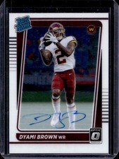 2021 Donruss Optic Dyami Brown Rated Rookie RPS Auto Rookie RC #/150