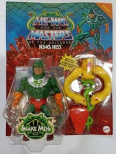Masters of the Universe Origins King Hiss Deluxe he-man collection HKM80 sealed