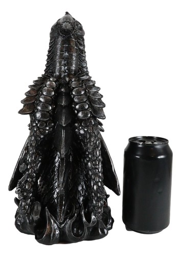 Ebros Stryker The Mythical Fire Breathing Dragon Head Sculptural Incense Holder - Picture 7 of 9