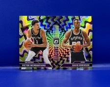 2024 Donruss Optic Illusions David Robinson Victor Wembanyama San Antonio Spurs