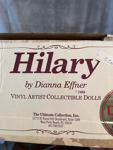 Vintage 1988 Dianna Effner 25" Puppe "Hilary" Vinyl - Bild 16 von 18