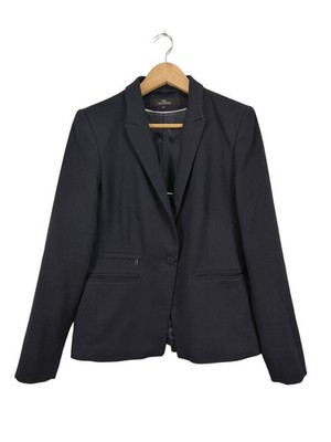 NEXT TAILORING Strickblazer Damen Blazer Gr. DE 42 schwarz Casual-Look