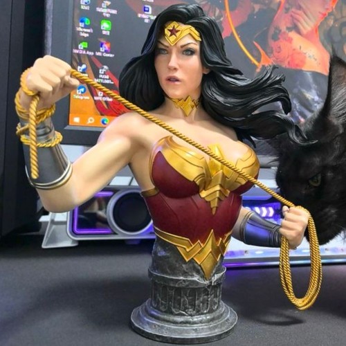 SDZ studio comic Wonder Woman 1/4 scale Bust statue collectible model H25cm - Bild 1 von 5