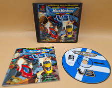 Micro Machines V3 Sony Playstation 1 PS1 PSX mit Handbuch