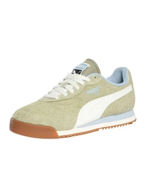 Puma Pour des hommes Baskets Roma Anniversario en daim, vert - Photo 1/4