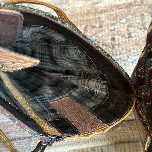 L’ Artiste By Spring Step Mari Malagie Boots 37 6.5-7 Zip Up Heel Boho Patchwork - Picture 24 of 24