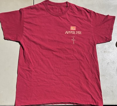 Cactus Jack Travis Scott x Mc Donalds Men s Size Medium Apple Pie T-Shirt
