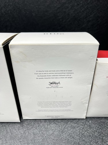 Hallmark Halloween Musical Monster Mash 2019 DREI Ornamente und Netzkabel - Bild 14 von 15