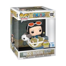 SDCC Exclusive One Piece Pop! Rides Deluxe Nico Robin With Mini Merry II #132