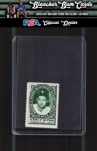 Early Wynn 1961 Topps Stamps card