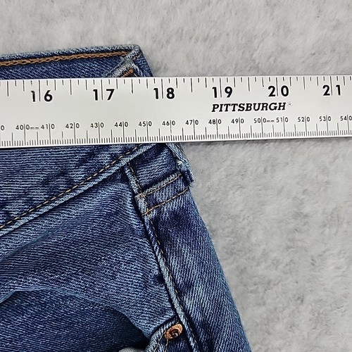 Levi's Strauss 501 Men's Cotton Jeans 38x30- Light Stonewash - Bild 9 von 24