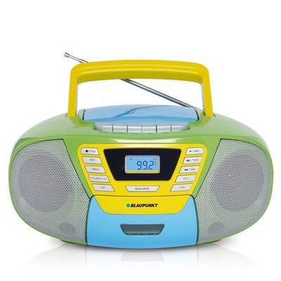 Kassettenspieler, CD/MP3, BT 4.2, USB,AUX,UKW,mehrfarbig, Blaupunkt B120 MC, NEU
