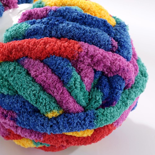 Super Bulky Giant Chunky Yarn for Crocheting and Hand Knitting, Large Soft Fl... - Bild 8 von 9