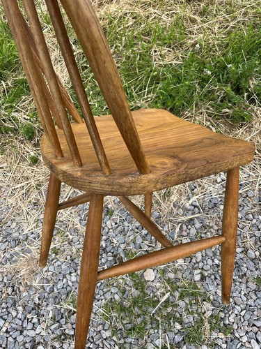 Set of Six Ercol Dining Chairs / Ercol Windsor Blonde Chairs / Ercol Chairs - Picture 20 of 24