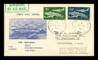 Dr Jim Stamps Ireland First Day Cover Aer Lingus 25th Anniv 2v Set Air Mail