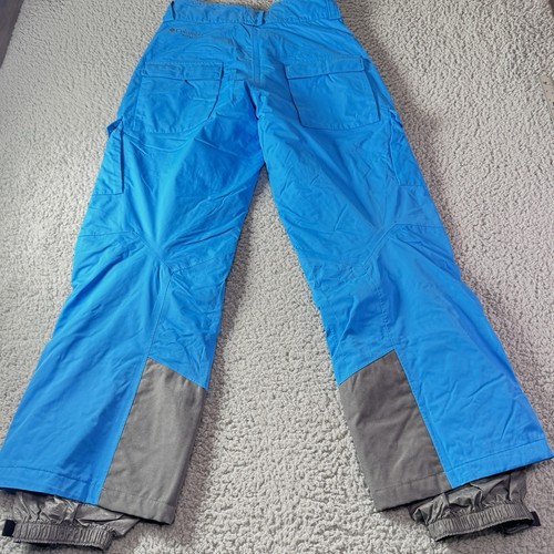Columbia Titanium Blue Gray Snowboard Ski Insulated Pants Men’s Size Small - Picture 4 of 9