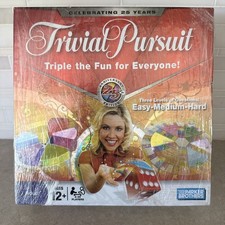 Trivial Pursuit 25th Anniversary Edition Parker Brothers Trivia Game New Sealed