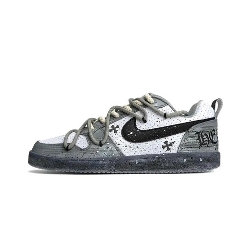 【Customize】Nike Court Borough Low Triple White-838937-111