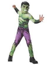Child's Marvel Universe Avengers Assemble Incredible Hulk Costume Size Large...