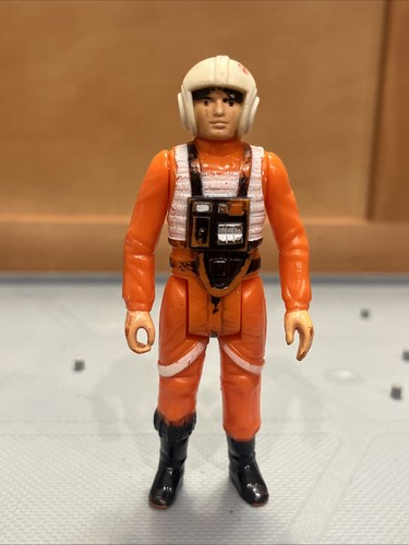 Lot 1 Vintage 1978 Kenner Star Wars Figure Luke Skywalker X-Wing Pilot Hong Kong
