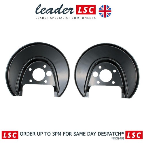 2x Rear Brake Disc Plates Guards Covers Audi A3 1996 to 2003 NEW 1J0615611D - Picture 4 of 12