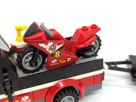 LEGO City: Racing Bike Transporter 60084 100% Complete w/Instructions - no Box