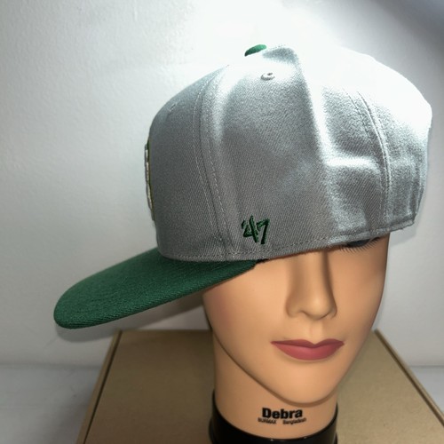 Boston Celtics 47 Brand Hardwood Classics SnapBack Hat Never Worn - Picture 4 of 8