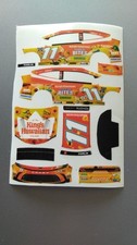 2026 Denny Hamlin King Hawaiian Bites 1/64 Peel Stick Decals