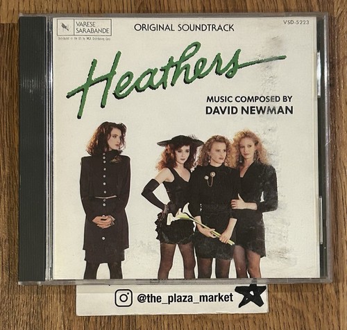 Heathers 1989 Film Soundtrack CD Partitur SELTEN David Newman - Varese Sarabande OOP
