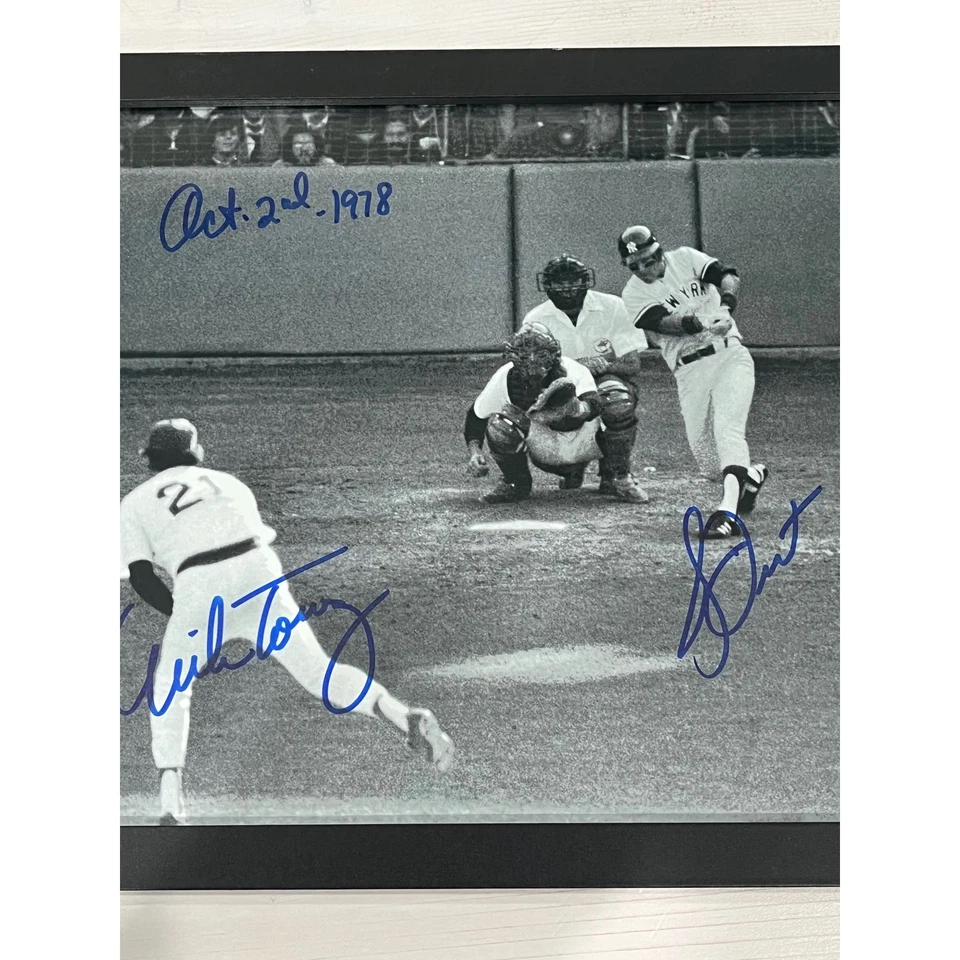 Foto firmada por Steiner Sports de los Yankees de Nueva York 1978 con certificado de autenticidad Foto 4 de 4
