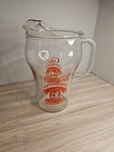 Vntg Coca-Cola "Cola Clan" Pitcher Frm 70s Comm A Sept. Event In Elizabethtown