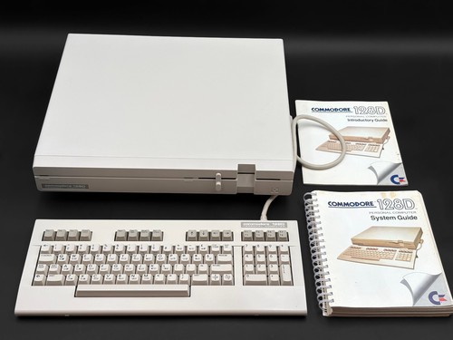 Commodore 128D Computer - Cleaned & Tested All Modes