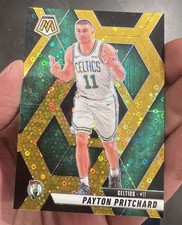 2024-25 Panini Mosaic Payton Pritchard Black Gold 1/3 #Celtics 🍀