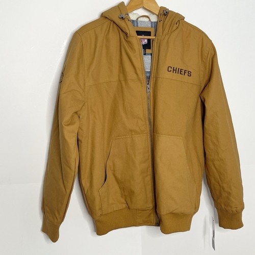 Mens NFL Apparel Kansas City Chiefs Jacket Size Medium - Picture 2 of 11