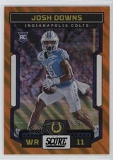 2023 Score Rookies Lava 539/565 Josh Downs #349 10k8