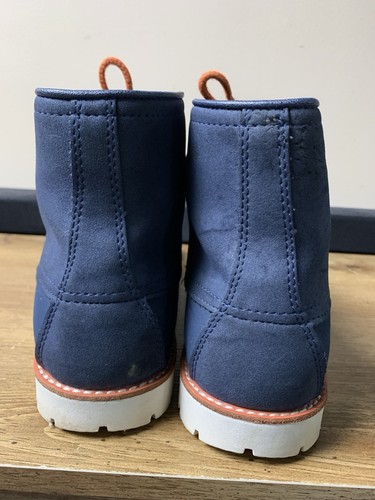 Crocs Men Size 10 Cobbler 2.0 Lace Up Boot Shoes Navy/Stucco Blue - Picture 8 of 12